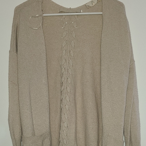 Beige Cardigan - Picture 1 of 4